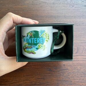 Starbucks Monterey California Discovery Series Ornament 2oz